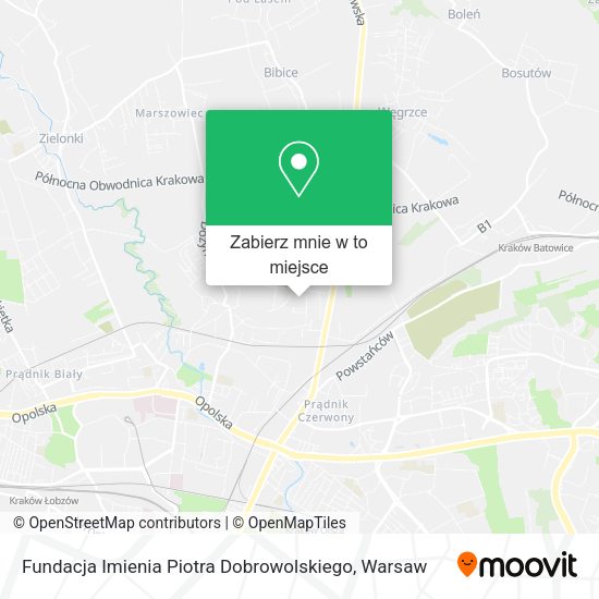 Mapa Fundacja Imienia Piotra Dobrowolskiego