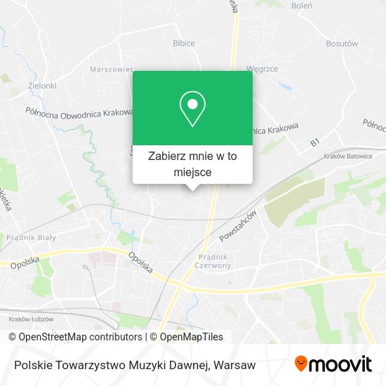 Mapa Polskie Towarzystwo Muzyki Dawnej