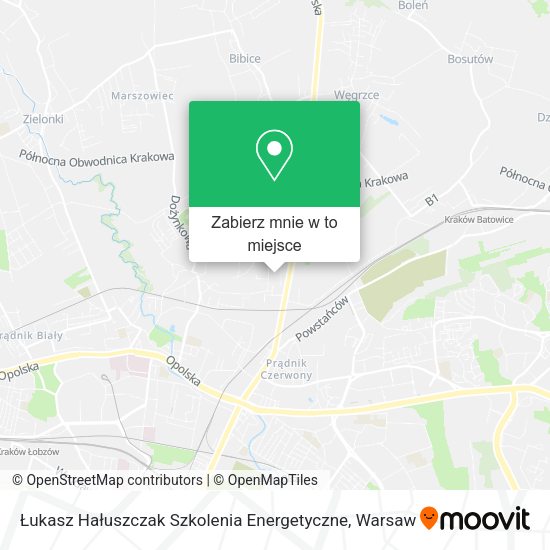 Mapa Łukasz Hałuszczak Szkolenia Energetyczne