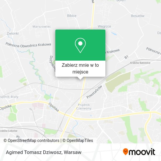 Mapa Agimed Tomasz Dziwosz