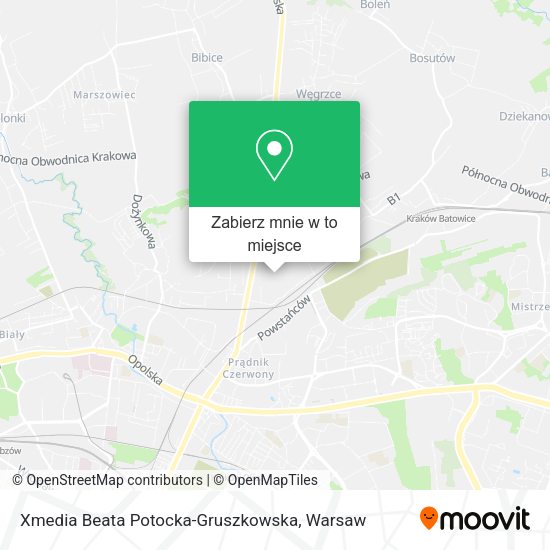 Mapa Xmedia Beata Potocka-Gruszkowska