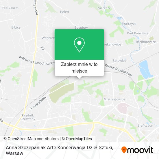 Mapa Anna Szczepaniak Arte Konserwacja Dzieł Sztuki