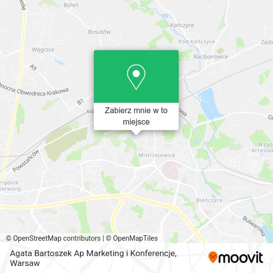 Mapa Agata Bartoszek Ap Marketing i Konferencje