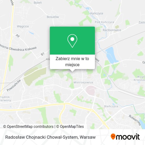 Mapa Radosław Chojnacki Chowal-System