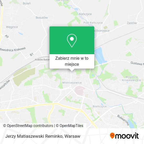 Mapa Jerzy Matiaszewski Reminko