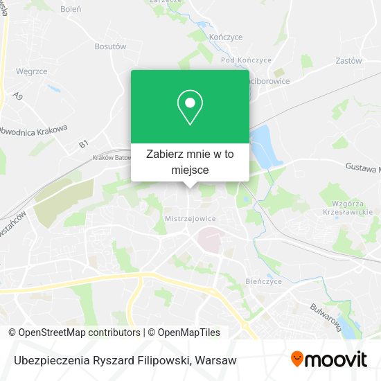 Mapa Ubezpieczenia Ryszard Filipowski