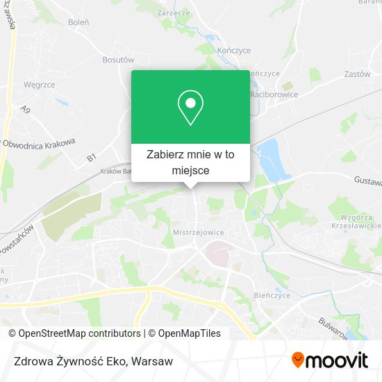 Mapa Zdrowa Żywność Eko