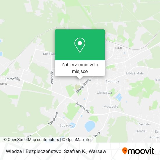 Mapa Wiedza i Bezpieczeństwo. Szafran K.