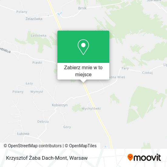 Mapa Krzysztof Żaba Dach-Mont