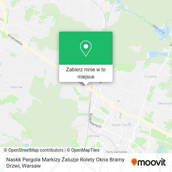 Mapa Naskk Pergola Markizy Żaluzje Rolety Okna Bramy Drzwi