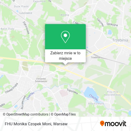 Mapa FHU Monika Czopek Moni