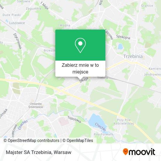 Mapa Majster SA Trzebinia