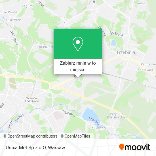 Mapa Unixa Met Sp z o O