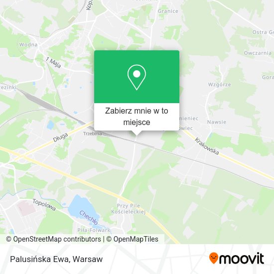 Mapa Palusińska Ewa