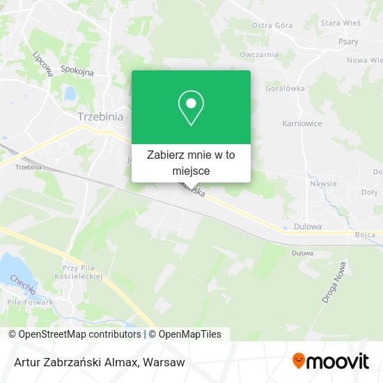 Mapa Artur Zabrzański Almax