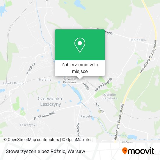 Mapa Stowarzyszenie bez Różnic