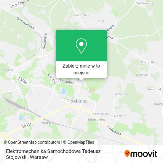 Mapa Elektromechanika Samochodowa Tadeusz Stojowski