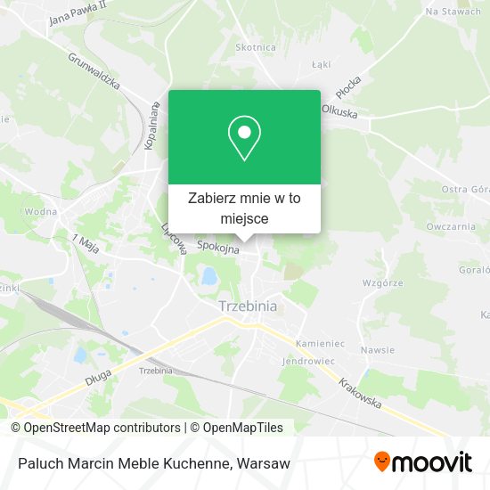 Mapa Paluch Marcin Meble Kuchenne