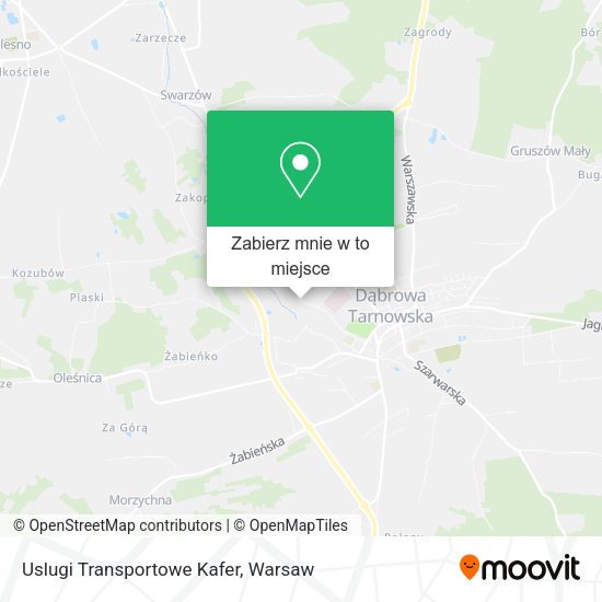 Mapa Uslugi Transportowe Kafer