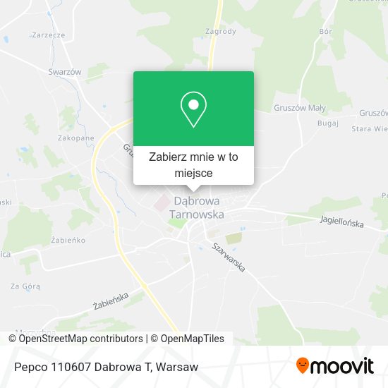 Mapa Pepco 110607 Dabrowa T