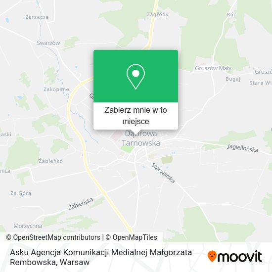 Mapa Asku Agencja Komunikacji Medialnej Małgorzata Rembowska