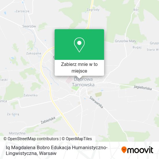 Mapa Iq Magdalena Bobro Edukacja Humanistyczno- Lingwistyczna