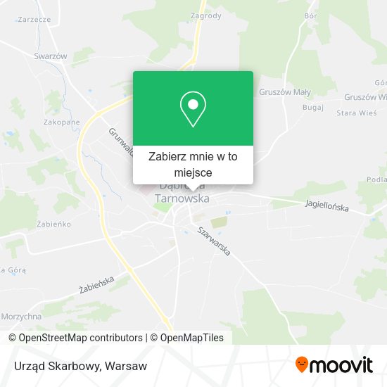 Mapa Urząd Skarbowy