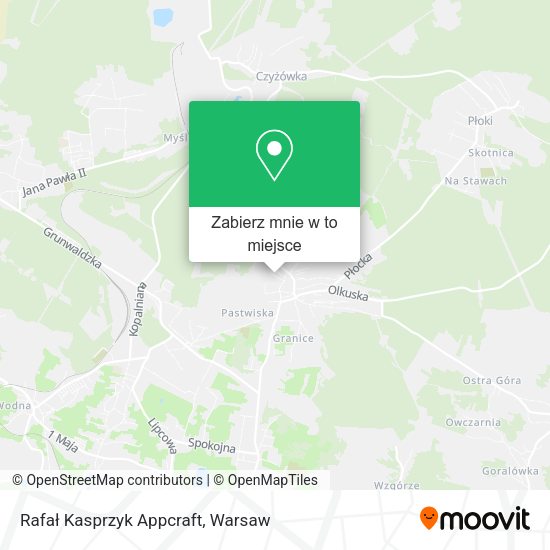 Mapa Rafał Kasprzyk Appcraft