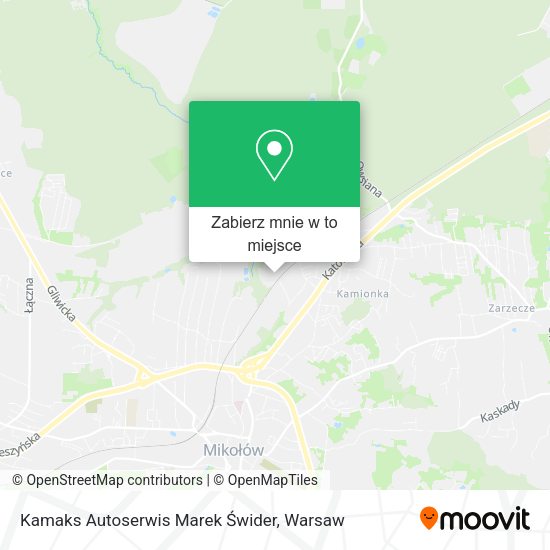 Mapa Kamaks Autoserwis Marek Świder