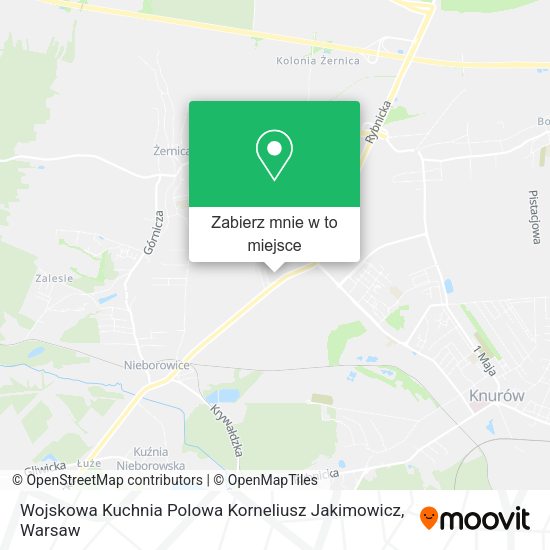 Mapa Wojskowa Kuchnia Polowa Korneliusz Jakimowicz