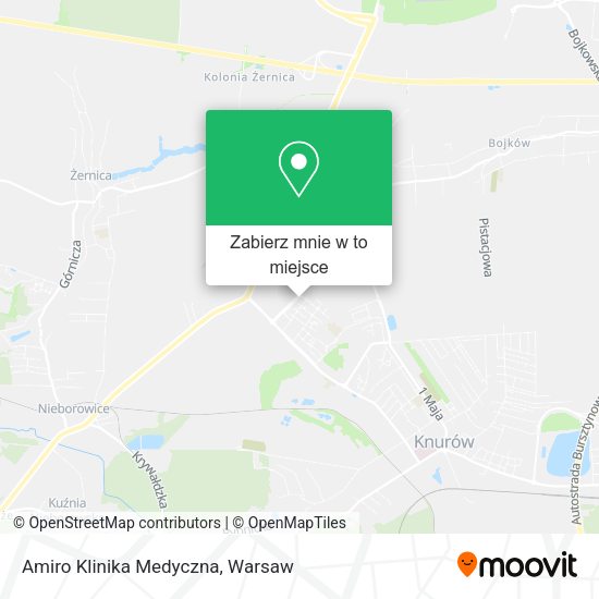 Mapa Amiro Klinika Medyczna