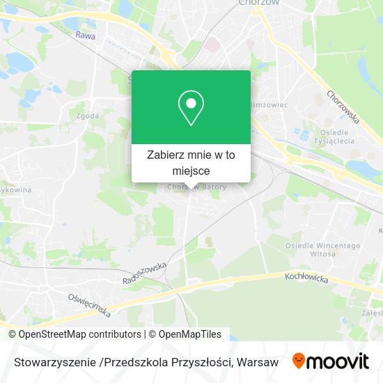 Mapa Stowarzyszenie /Przedszkola Przyszłości