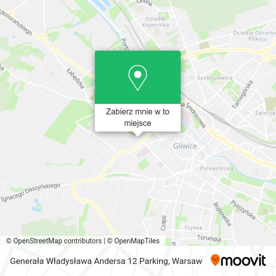 Mapa Generała Władysława Andersa 12 Parking