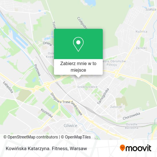 Mapa Kowińska Katarzyna. Fitness