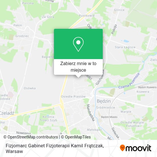 Mapa Fizjomarc Gabinet Fizjoterapii Kamil Frątczak