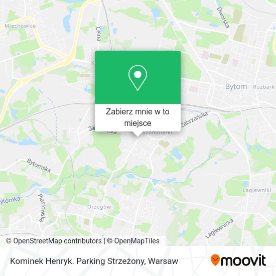 Mapa Kominek Henryk. Parking Strzeżony