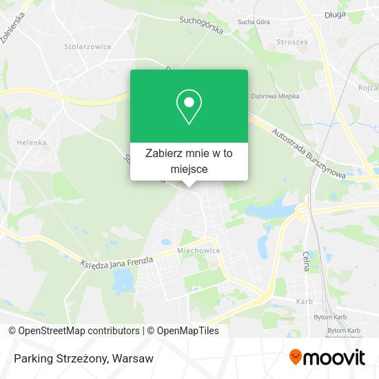 Mapa Parking Strzeżony