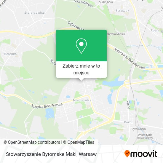 Mapa Stowarzyszenie Bytomske Maki