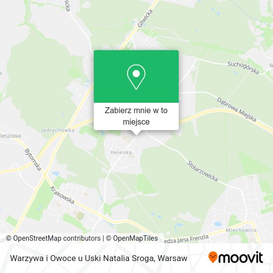 Mapa Warzywa i Owoce u Uski Natalia Sroga