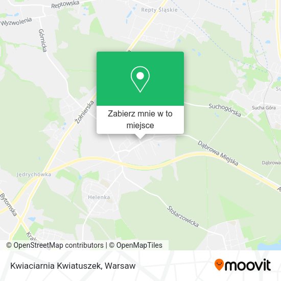 Mapa Kwiaciarnia Kwiatuszek