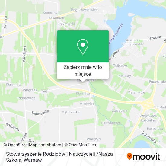 Mapa Stowarzyszenie Rodziców i Nauczycieli /Nasza Szkoła