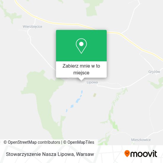 Mapa Stowarzyszenie Nasza Lipowa