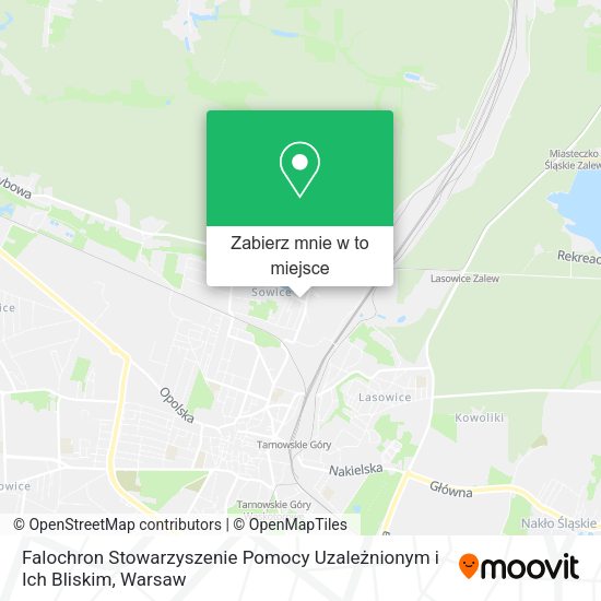 Mapa Falochron Stowarzyszenie Pomocy Uzależnionym i Ich Bliskim