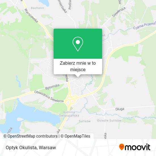 Mapa Optyk Okulista