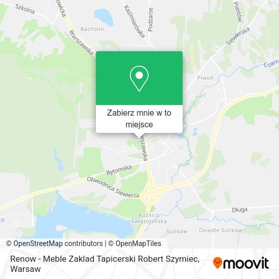 Mapa Renow - Meble Zaklad Tapicerski Robert Szymiec