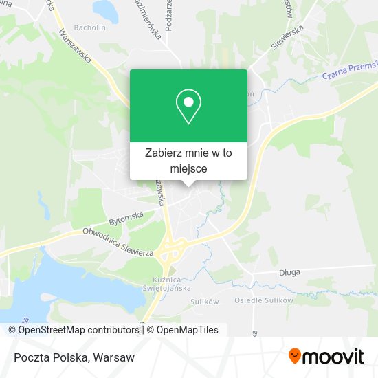 Mapa Poczta Polska