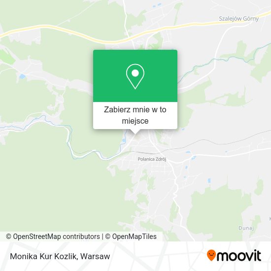 Mapa Monika Kur Kozlik