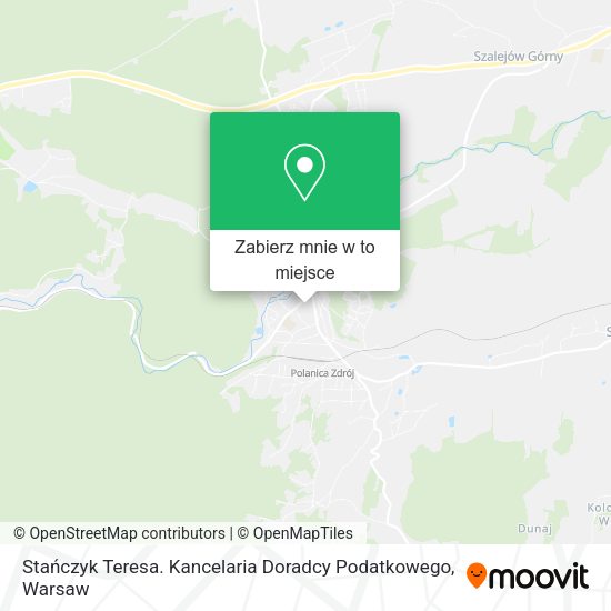 Mapa Stańczyk Teresa. Kancelaria Doradcy Podatkowego