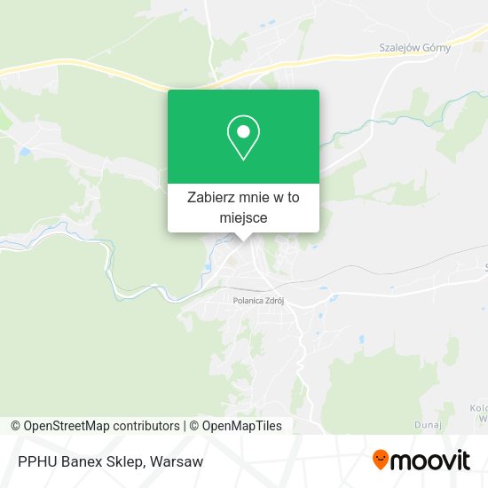 Mapa PPHU Banex Sklep