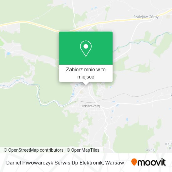 Mapa Daniel Piwowarczyk Serwis Dp Elektronik